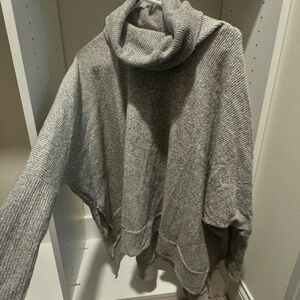 Cozy Gray Turtleneck Sweater